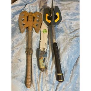 Collection of Nerf N Force Foam Melee Weapons